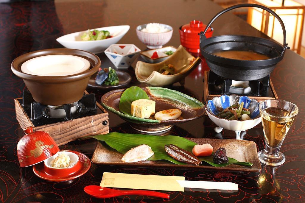 Fujinoyu Hotel Matsumoto Bagian luar foto